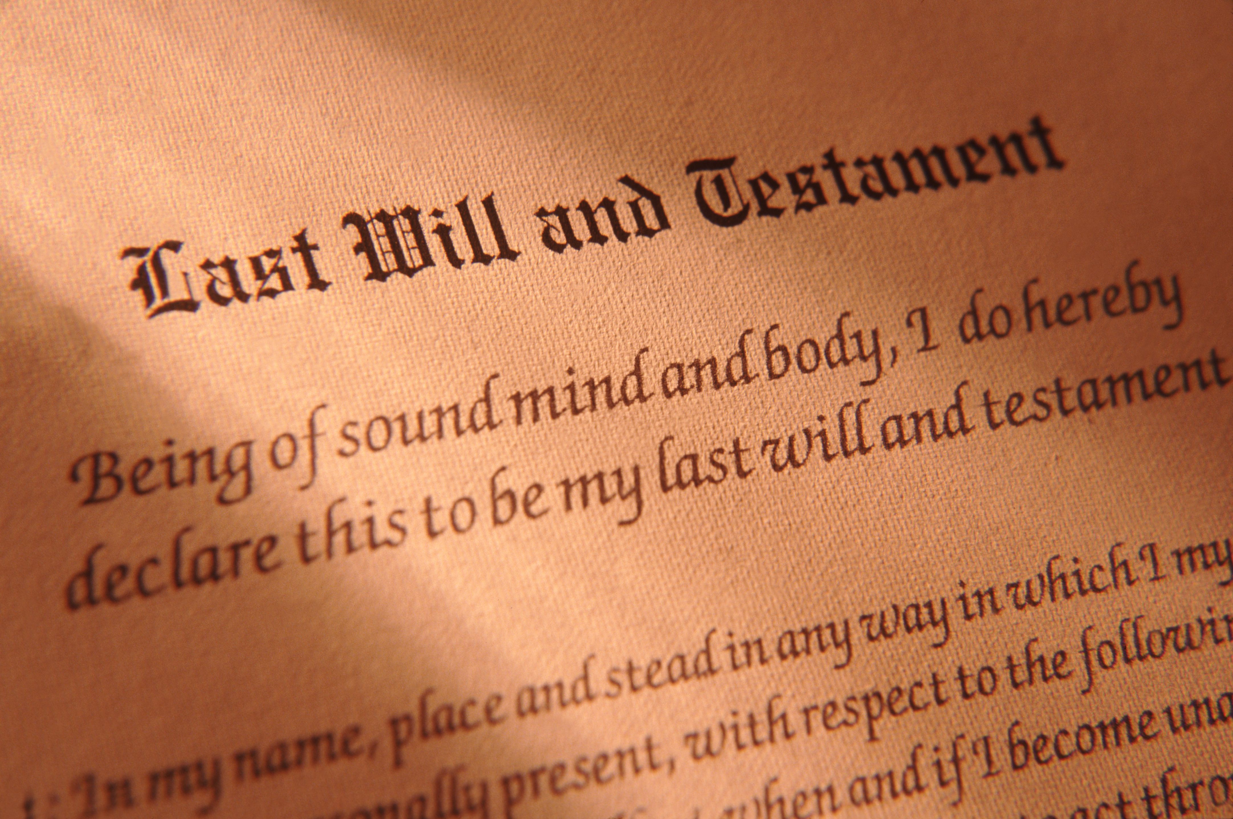 Can a person contest my Last Will and Testament? Law Office of Glenn